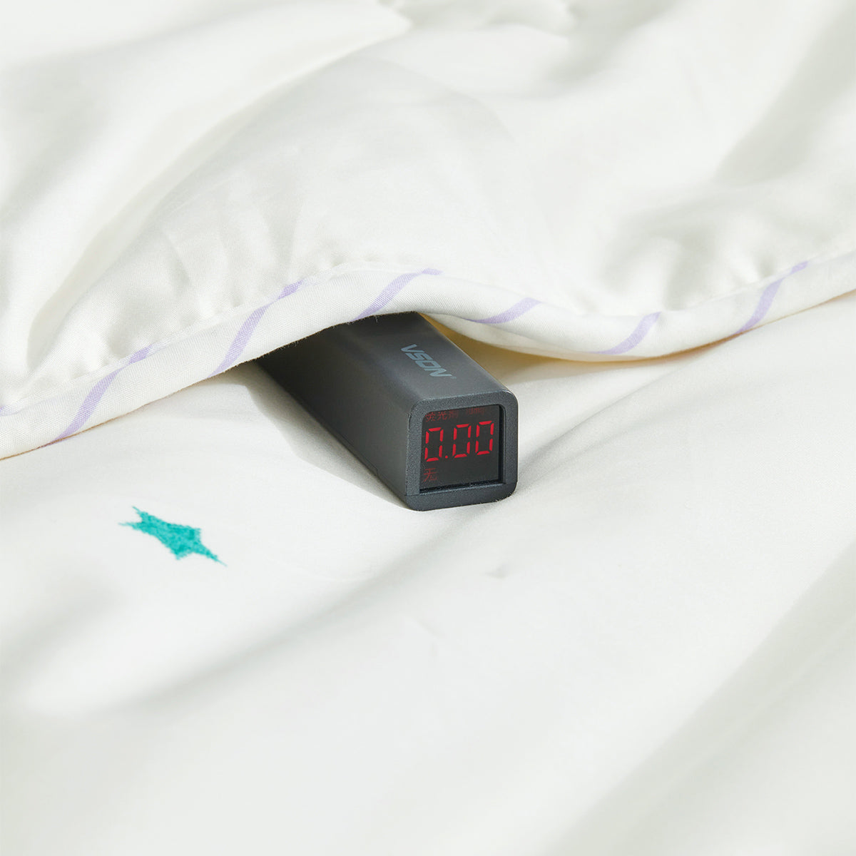 SleepGenius 100% Cotton & Mulberry Silk Dual-Comfort Quilt