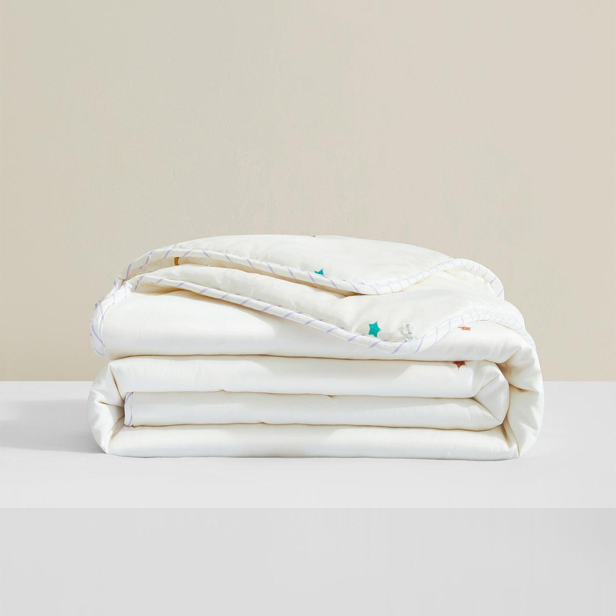SleepGenius 100% Cotton & Mulberry Silk Dual-Comfort Quilt