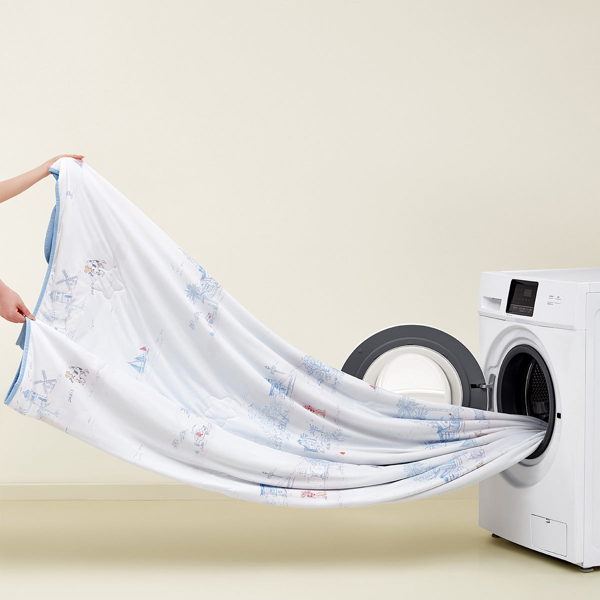 NakedFeel™ Knitted IceSkin Quilt (Garden Bunny Edition)