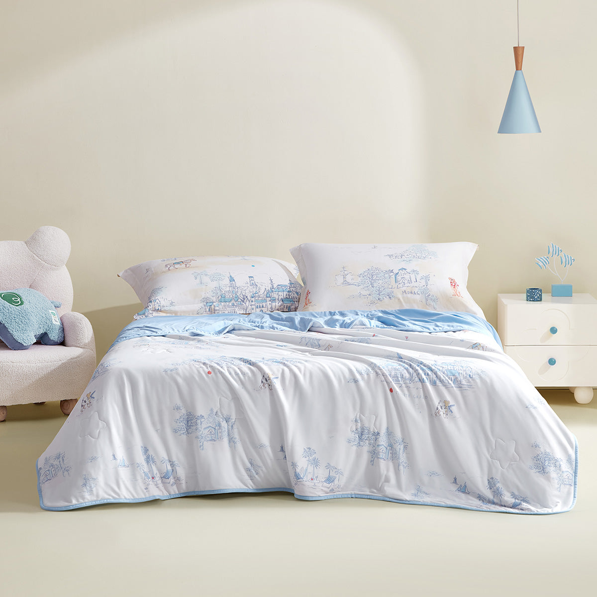 NakedFeel™ Knitted IceSkin Quilt (Garden Bunny Edition)