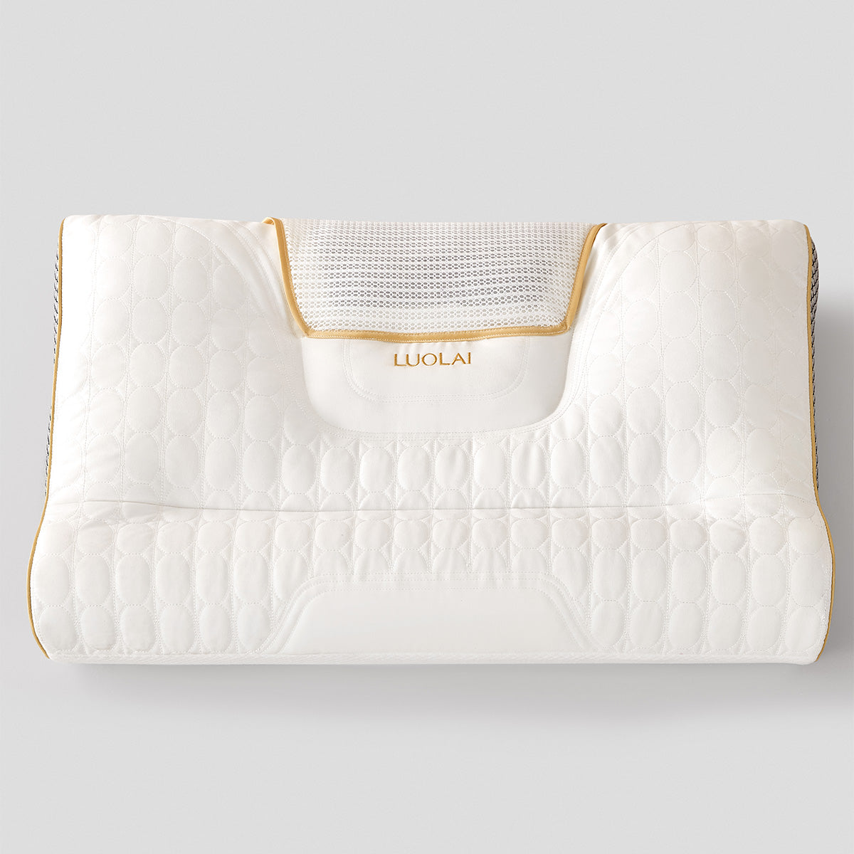 DualSense Stretch-Zoned Neck Support Pillow (Herbal Edition)