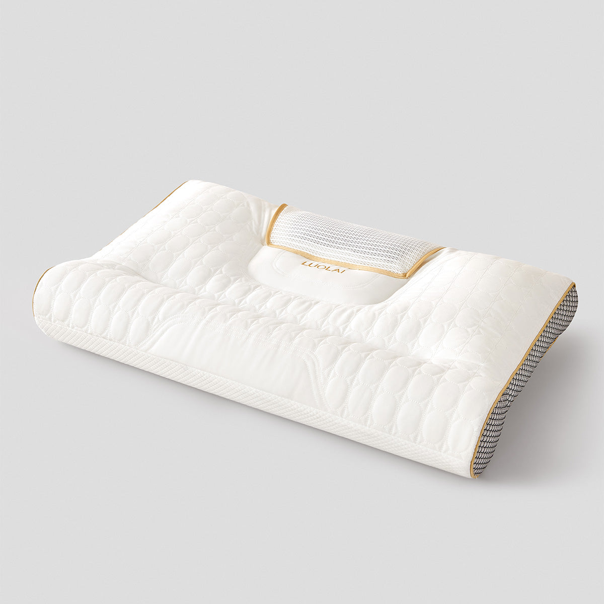 DualSense Stretch-Zoned Neck Support Pillow (Herbal Edition)