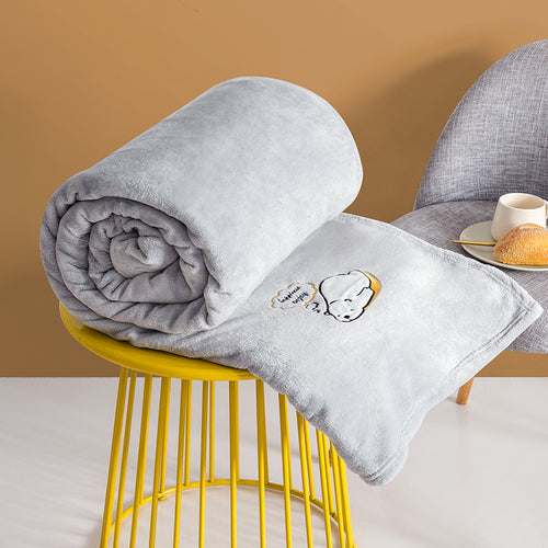 Flannel Luxe Anti-Bacterial Blanket