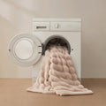 Luxury Faux Fur 2-in-1 Blanket&Pillow Cover