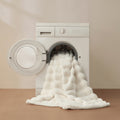 Luxury Faux Fur 2-in-1 Blanket&Pillow Cover