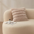 Luxury Faux Fur 2-in-1 Blanket&Pillow Cover