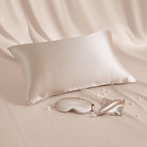 Texsoft 100% Mulberry Silk（16 MM）3 in 1 Serenity Sleep Sets with Gift Box