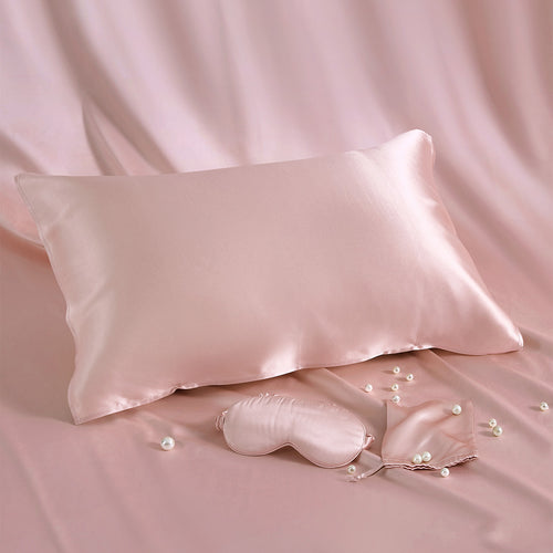 Texsoft 100% Mulberry Silk（16 MM）3 in 1 Serenity Sleep Sets with Gift Box