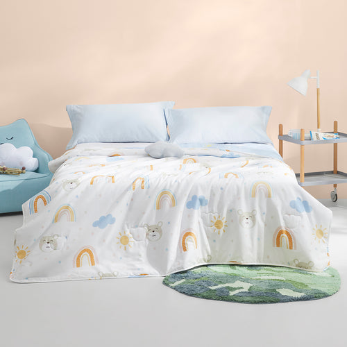 Class A Antibacterial Silk-Cotton Quilt