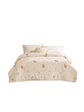 Kids Playful Soy Silk Quilt: 100% Cotton & Antibacterial Bedding
