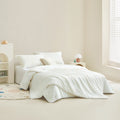 SleepGenius  100% Cotton & Mulberry Silk Dual-Comfort Quilt