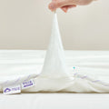 SleepGenius  100% Cotton & Mulberry Silk Dual-Comfort Quilt