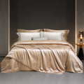 RegalSilk Jacquard Antibacterial Mulberry Silk Quilt Luminous Silhouette