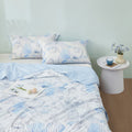 100% Cotton Antibacterial Fiber Washed Summer Quilt