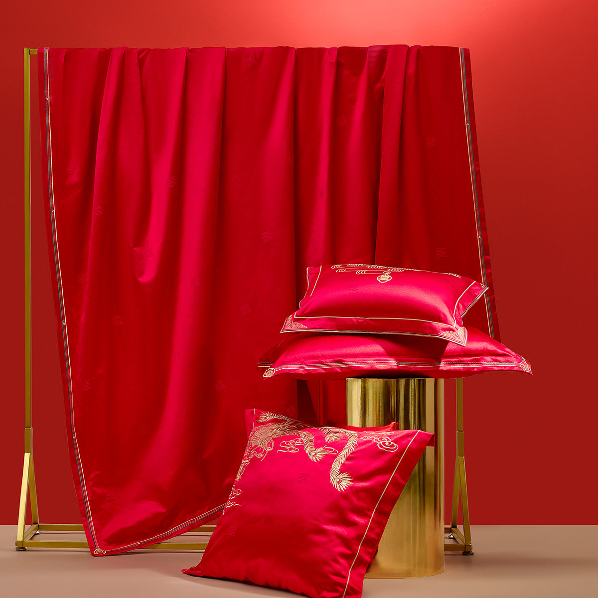 Dragon and Phoenix Blessings Bedding Sets